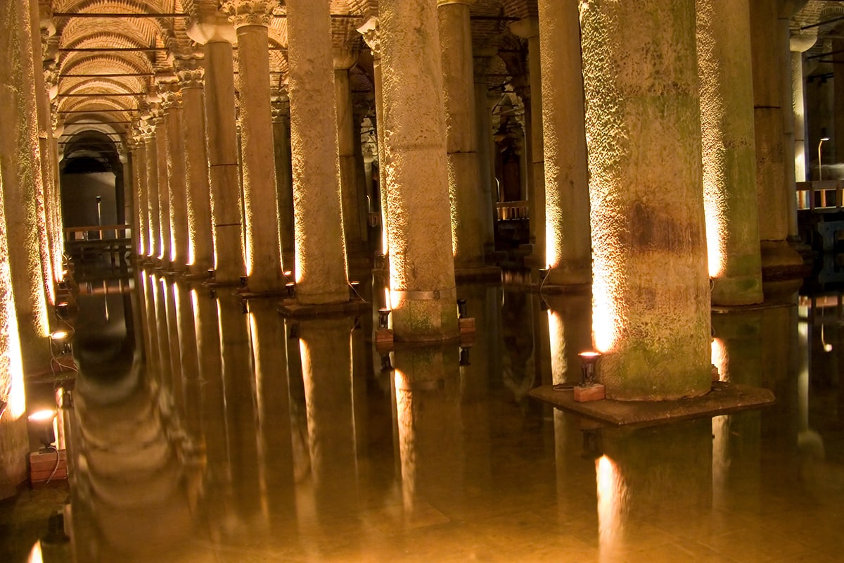 Ancient Columns and Arches