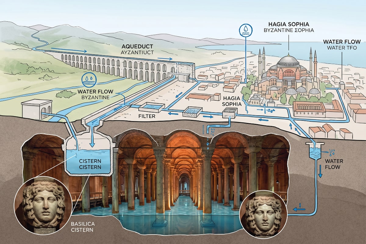 Water Management in the Byzantine Era: Lessons from Istanbul\'s Cisterns